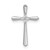 Image of Sterling Silver Rhodium plated CZ Cross Slide Pendant