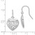 Image of 28mm Sterling Silver Rhodium Plated Shepherd Hook Earrings