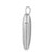 Image of Sterling Silver Rhodium-plated 20mm Shiny-Cut Heart Locket Pendant 427