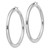 Image of 62mm Sterling Silver Rhodium-Plated 5.00mm Polished Hoop Earrings QE4410 Image of 62mm Sterling Silver Rhodium-Plated 5.00mm Polished Hoop Earrings QE4410
