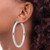 Image of 62mm Sterling Silver Rhodium-Plated 5.00mm Polished Hoop Earrings QE4410 Image of 62mm Sterling Silver Rhodium-Plated 5.00mm Polished Hoop Earrings QE4410