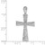 Sterling Silver Rhodium-plated Cross Pendant QC9376
