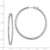 Image of 46mm Sterling Silver Rhodium-Plated CZ In and Out Hinged Hoop Earrings QE8013 Image of 46mm Sterling Silver Rhodium-Plated CZ In and Out Hinged Hoop Earrings QE8013
