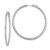 Image of 46mm Sterling Silver Rhodium-Plated CZ In and Out Hinged Hoop Earrings QE8013 Image of 46mm Sterling Silver Rhodium-Plated CZ In and Out Hinged Hoop Earrings QE8013