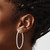 Image of 47mm Sterling Silver Rhodium-Plated CZ In and Out Hinged Hoop Earrings QE8016 Image of 47mm Sterling Silver Rhodium-Plated CZ In and Out Hinged Hoop Earrings QE8016