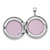 Image of Sterling Silver Rhodium-plated Round Tree Design Locket Pendant QLS924