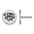 Sterling Silver San Francisco State U Small Enamel Disc Earrings by LogoArt