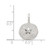 Image of Sterling Silver Sand Dollar Pendant QC1648