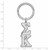 Image of Sterling Silver Sigma Kappa Key Chain by LogoArt