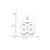 Image of Sterling Silver Small Polished Number 88 Charm Image of Sterling Silver Small Polished Number 88 Charm
