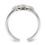 Image of Sterling Silver Solid Interlocking Hearts Toe Ring