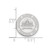 Sterling Silver Southern Illinois University Crest Lapel Pin by LogoArt