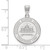Sterling Silver Southern Illinois University Large Crest Pendant by LogoArt