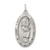 Sterling Silver St. Christopher Medal Charm QC3549