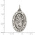 Sterling Silver St. Christopher Medal Charm QC447