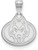Image of Sterling Silver St. Cloud State Small Pendant by LogoArt (SS005STC)