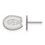 Sterling Silver St. Cloud State X-Small Post Earrings by LogoArt