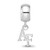 Sterling Silver United States Air Force Academy X-Small Dangle Bead by LogoArt