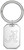 Image of Sterling Silver University of Alabama Key Chain by LogoArt Image of Sterling Silver University of Alabama Key Chain by LogoArt