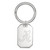 Sterling Silver University of Alabama Key Chain by LogoArt