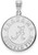 Image of Sterling Silver University of Alabama Large Disc Pendant by LogoArt
