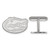 Sterling Silver University of Florida Cuff Links by LogoArt (SS012UFL)