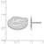 Image of Sterling Silver University of Florida Small Post Earrings by LogoArt (SS009UFL) Image of Sterling Silver University of Florida Small Post Earrings by LogoArt (SS009UFL)