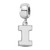 Sterling Silver University of Illinois Small Dangle Bead by LogoArt