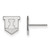 Sterling Silver University of Illinois X-Small Post Earrings by LogoArt SS049UIL