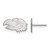 Sterling Silver University of Kansas X-Small Post Earrings by LogoArt (SS045UKS)