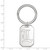 Sterling Silver University of Louisville Key Chain by LogoArt