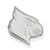 Sterling Silver University of Louisville Lapel Pin by LogoArt (SS047UL)