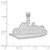 Image of Sterling Silver University of Maine Large Pendant by LogoArt