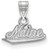 Image of Sterling Silver University of Maine Small Pendant by LogoArt