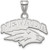 Sterling Silver University of Nevada Small Pendant by LogoArt (SS001UNR)