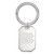 Sterling Silver University of North Carolina Key Chain by LogoArt