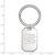 Sterling Silver University of North Carolina Key Chain by LogoArt