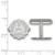 Sterling Silver University of North Dakota Crest Cuff Links by LogoArt