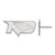 Sterling Silver University of North Dakota Small Post Earrings by LogoArt