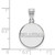 Image of Sterling Silver University of Oklahoma Medium Disc Pendant by LogoArt (SS053UOK) Image of Sterling Silver University of Oklahoma Medium Disc Pendant by LogoArt (SS053UOK)