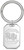 Image of Sterling Silver University of South Carolina Key Chain by LogoArt Image of Sterling Silver University of South Carolina Key Chain by LogoArt