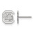 Sterling Silver University of South Carolina XSmall Post Earrings LogoArt SS008
