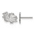 Sterling Silver University of South Carolina XSmall Post Earrings LogoArt SS049