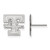 Sterling Silver University of Tennessee Small Post Earrings by LogoArt SS050UTN