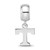 Sterling Silver University of Tennessee X-Small Dangle Bead Charm by LogoArt