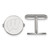 Sterling Silver University of Wisconsin Cuff Links by LogoArt (SS012UWI)