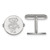 Sterling Silver University of Wisconsin Cuff Links by LogoArt (SS052UWI)
