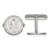 Sterling Silver Virginia Tech Crest Cuff Links by LogoArt