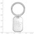 Sterling Silver Wake Forest University Key Chain by LogoArt