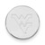 Sterling Silver West Virginia University Lapel Pin by LogoArt (SS011WVU)